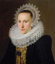 Portrait of a Lady (oil on panel) | Obraz na stenu