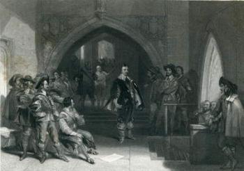 Arrest of Lord Strafford, 1640 (engraving) | Obraz na stenu