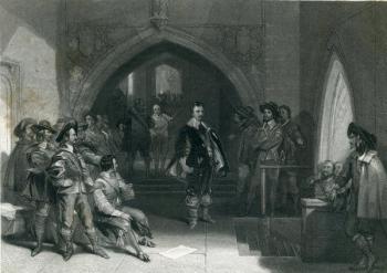 Arrest of Lord Strafford, 1640 (engraving) | Obraz na stenu