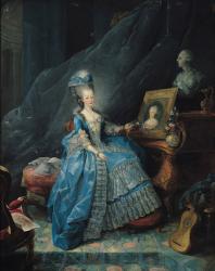 Marie-Therese de Savoie (1756-1805) 1775 (oil on canvas) | Obraz na stenu