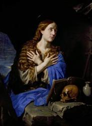 The Penitent Magdalene, 1657 (oil on canvas) | Obraz na stenu
