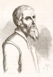 Maerten van Heemskerck or Marten Jacobsz Heemskerk van Veen, 1498 1574. Dutch portrait and religious artist. From Histoire des Peintres de Toutes les Écoles, École Hollandaise, published 1863. (litho) | Obraz na stenu