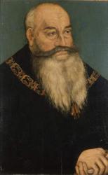 George the bearded (oil on panel) | Obraz na stenu