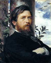 Self Portrait, 1873 (oil on canvas) | Obraz na stenu