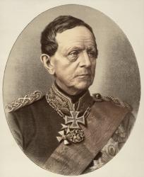 Helmuth Karl Bernhard von Moltke (1800-91) (colour litho) | Obraz na stenu