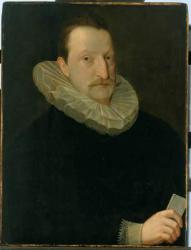 Portrait of a Man (oil on panel) | Obraz na stenu