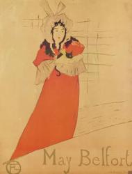 May Belfort (poster), 1895 (colour lithograph) | Obraz na stenu