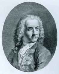 Giovanni Antonio Canal (1697-1768) (engraving) | Obraz na stenu