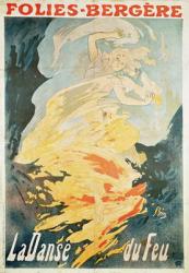 Folies Bergeres: la Danse du Feu, France 1897 | Obraz na stenu