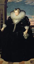 Marie de Medici (1573-1642) Queen of France, 1617 (oil on canvas) | Obraz na stenu