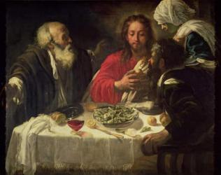 The Supper at Emmaus, c.1614-21 | Obraz na stenu