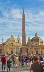 Rome, Italy. Piazza del Popolo (photo) | Obraz na stenu