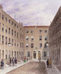 Travies' Inn, Holborn, 1858 (w/c on paper) | Obraz na stenu