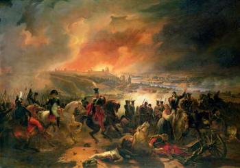 The Battle of Smolensk, 17th August 1812, 1839 (oil on canvas) | Obraz na stenu