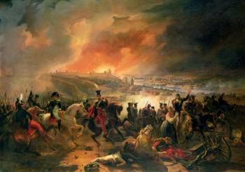 The Battle of Smolensk, 17th August 1812, 1839 (oil on canvas) | Obraz na stenu