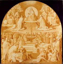The Triumph of Religion in the Arts, before 1840 (oil on canvas) | Obraz na stenu