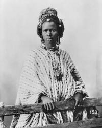 Senegalese woman, c.1900 (b/w photo) | Obraz na stenu