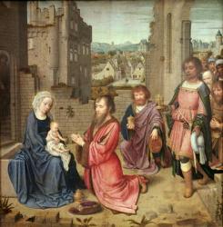Adoration of the Kings, 1515 (oil on panel) | Obraz na stenu