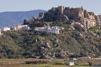 View of Salobrena (photo) | Obraz na stenu