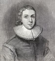 John Milton, from 'The English Illustrated Magazine', 1891-92 (litho) | Obraz na stenu