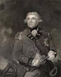 George Augustus Eliott, engraved by J. Cochran, from 'The National Portrait Gallery, Volume III', published c.1820 (litho) | Obraz na stenu