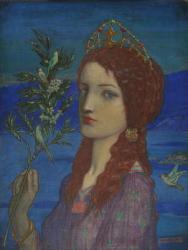 The Messenger of Tethra, 1910 (tempera on canvas) | Obraz na stenu