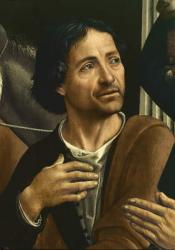 Self portrait (detail from altarpiece) | Obraz na stenu
