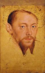 Moritze (1521-53) Duke of Saxony, later Elector (oil, gouache & w/c on paper) | Obraz na stenu