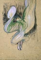 Study for Loie Fuller (1862-1928) at the Folies Bergeres, 1893 (oil on cardboard) | Obraz na stenu