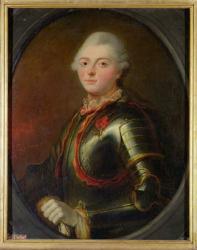 Admiral Charles-Henri Theodat (1729-94) Count of Estaing, 1769 (oil on canvas) | Obraz na stenu