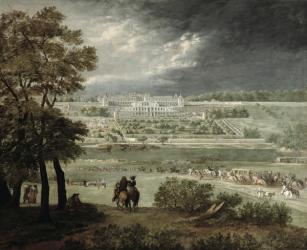 Chateau-Neuf de St. Germain-en-Laye in 1655 | Obraz na stenu