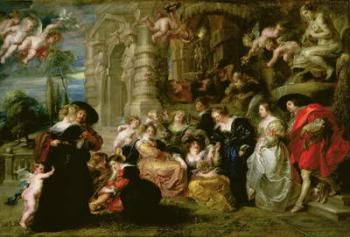 The Garden of Love, c.1630-32 (oil on canvas) | Obraz na stenu