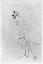A House Doctor, Gabriel Tapie de Celeyran (1869-1930) 1894 (pen & ink on paper) (b/w photo) | Obraz na stenu