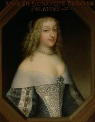 Anne de Gonzaga (1616-84) Princess Palatine (oil on canvas) | Obraz na stenu
