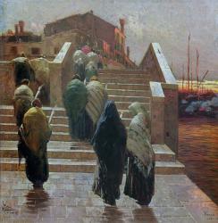 Rouge du Soir, de Beau Temps Espoir, 1882-1902 (oil on canvas) | Obraz na stenu