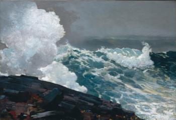 Northeaster, 1895 (oil on canvas) | Obraz na stenu