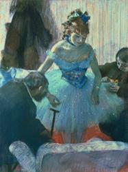 Dancer in her dressing room (pastel) | Obraz na stenu