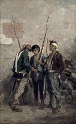 Giving the Order, 24th February 1848 (oil on canvas) | Obraz na stenu