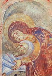 Detail of the Deposition, c.1075-1100 (fresco) | Obraz na stenu