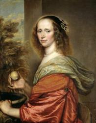 Portrait of a Woman (oil on canvas) | Obraz na stenu