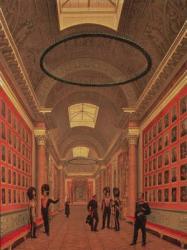 The War Gallery of the Winter Palace in St. Petersburg, c.1830s (oil on canvas) | Obraz na stenu