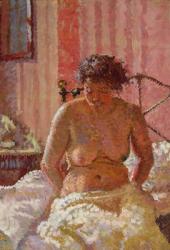 Nude in an Interior, c.1911 (oil on canvas) | Obraz na stenu