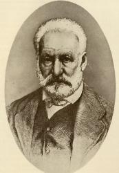 Victor Hugo (1802-85) (engraving) | Obraz na stenu