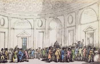 The Bank, 1792 (etching) | Obraz na stenu