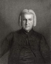 Rev. Shute Barrington, engraved by J. Cochran, from 'National Portrait Gallery, volume V', published c.1835 (litho) | Obraz na stenu