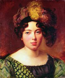 Portrait of a Young Scottish Woman (oil on canvas) | Obraz na stenu