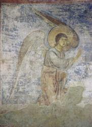 The Archangel Gabriel, detail from the chapel interior (fresco) | Obraz na stenu