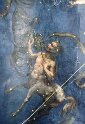 Centaurus, from the ceiling of the Sala dello Zodiaco, 1579 (fresco) | Obraz na stenu
