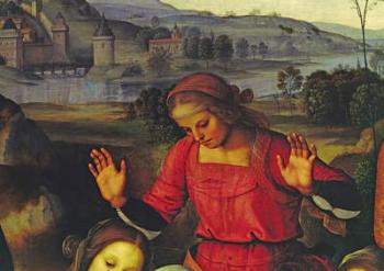 The Lamentation of Christ, 1495 (oil on panel) | Obraz na stenu