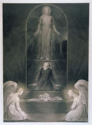 Mary Magdalene at the Sepulchre, c.1805 (w/c and pen & black ink on paper) | Obraz na stenu